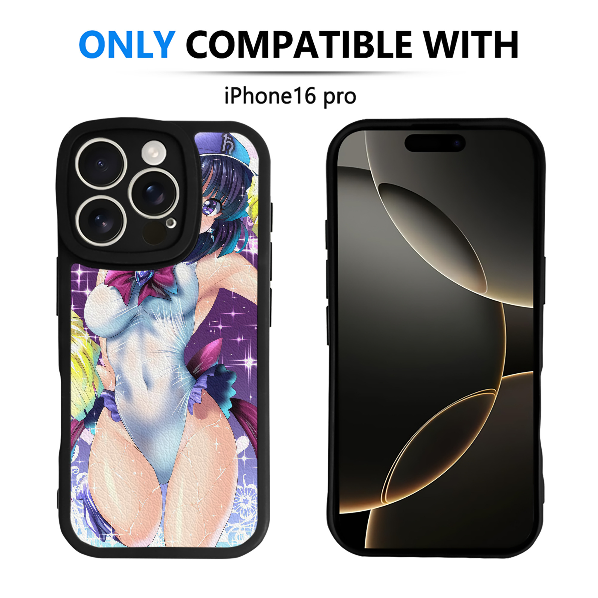 （画像用） 美少女戦士セーラームーン Sailor Moon 【iPhone 16シリーズ対応】シリコンスマホケース（レザー調） 材質：シリコン